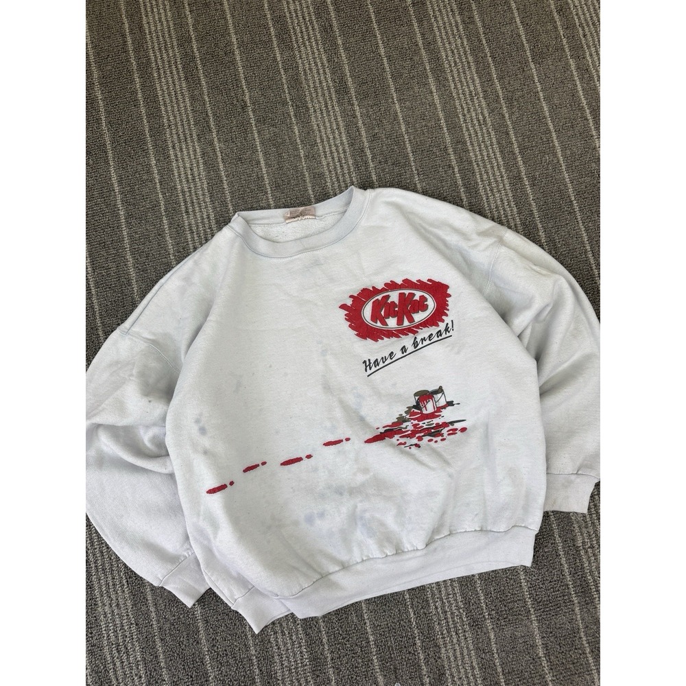Vintage Kit Kat Crew Neck Sweater